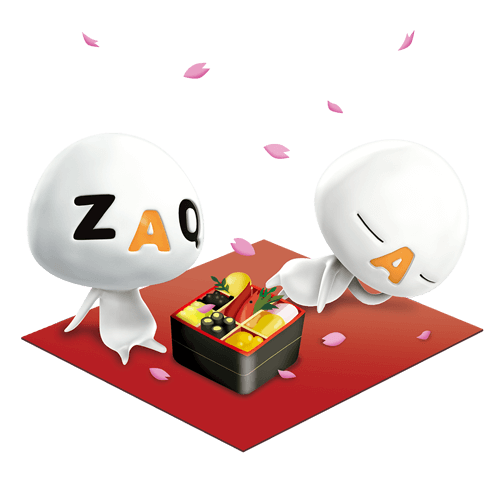 ざっくぅカレンダーつき壁紙10月 ざっくぅパーク Zaq